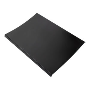Decoration Plate Bent Black