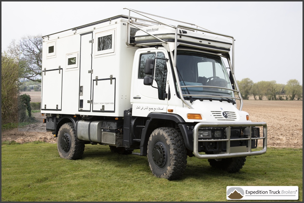 Unimog overland expedition vehicle first fix.