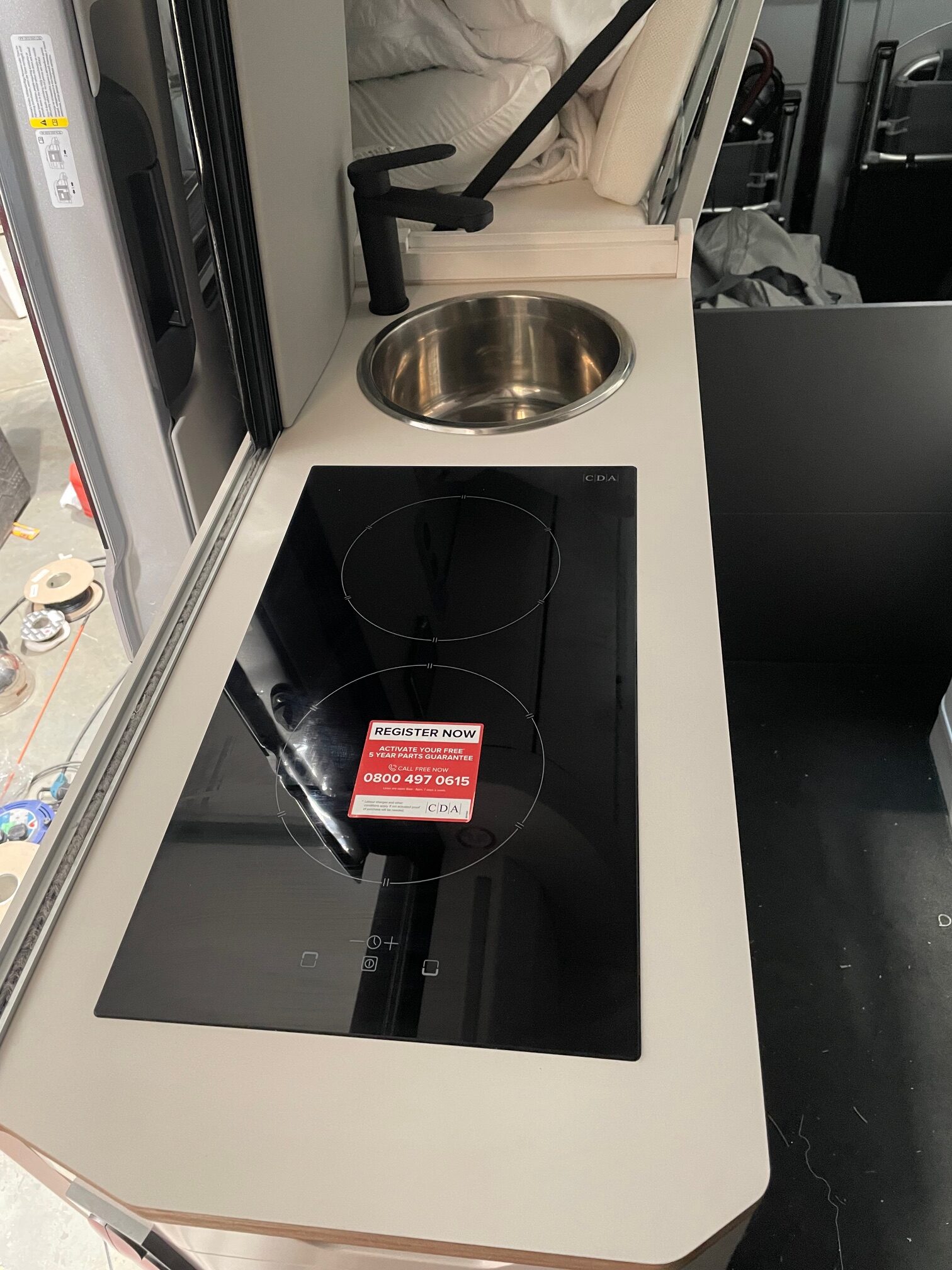 Full gas removal from a VW Grand California 600